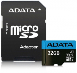 SD/флаш карта Adata 32GB MicroSDHC UHS-I CLASS10 A1 (1 adapter)