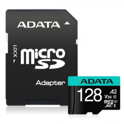 SD/флаш карта ADATA 128GB MicroSDXC UHS-I U3 V30S (with adapter)