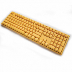 Клавиатура Геймърскa механична клавиатура Ducky One 3 Yellow Full-Size, Cherry MX Clear