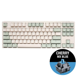 Клавиатура Геймърскa механична клавиатура Ducky One 3 Matcha TKL, Cherry MX Blue