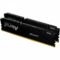 Памет Kingston DRAM 32GB 5600MHz DDR5 CL40 DIMM (Kit of 2) FURY Beast Black