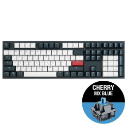 Клавиатура Геймърскa механична клавиатура Ducky One 2 Tuxedo, Cherry MX Blue