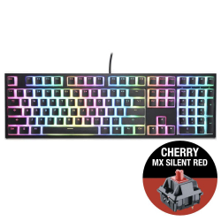 Клавиатура Геймърскa механична клавиатура Ducky One 2 Pudding RGB, Cherry MX
