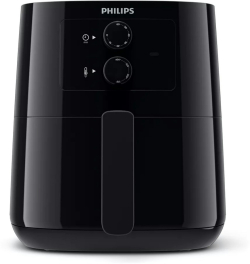 Philips Essential, уред за здравословно готвене, 1400W, бутон включване/изключване