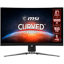 Монитор MSI MPG ARTYMIS 273CQR Curved Gaming Monitor, 27" 165Hz, WQHD (2560 x 1440)