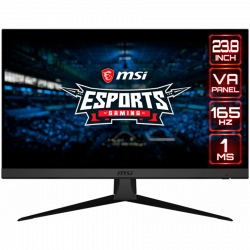 Монитор MSI Optix G243 Gaming Monitor, 23.8" 165Hz, FHD (1920x1080) 16:9, VA Anti--glare, 1ms
