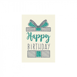 Продукт Gespaensterwald Картичка Paper Deluxe Happy Birthday, подарък