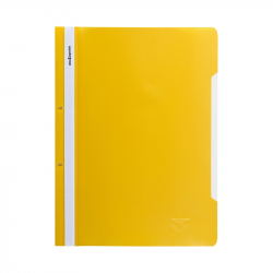 Office 1 Папка, PP, с перфорация, жълта, 50 броя на най-ниска цени