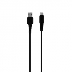 TNB Кабел, USB Type-A към Lightning, 1.5 m, черен