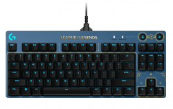 Клавиатура LOGITECH G PRO Mechanical Keyboard League of Legends Edition - LOL-WAVE2 - US