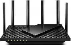 Безжичен рутер TP-Link Archer AX73, 5400Mb, 1x USB, 1x GbE WAN, 4x GbE LAN