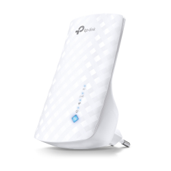 Безжичен екстендър Удължител на обхват TP-LINK RE190, AC750, двулентов