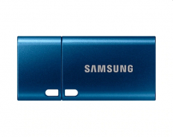 Samsung 64 GB Flash Drive, 300 MB-s, USB-C 3.1, Blue