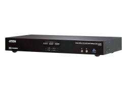 KVM продукт KVM превключвател ATEN CS1842-AT-G, 2 порта USB 3.0, За 2 HDMI монитора