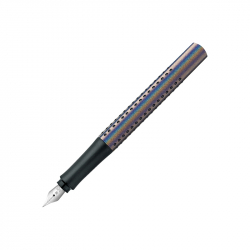 Канцеларски продукт Faber-Castell Писалка Grip 2011 Glam, M, сребриста