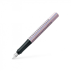 Канцеларски продукт Faber-Castell Писалка Grip 2011 Glam, M, перлена