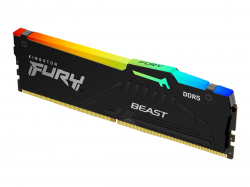 Памет KINGSTON 16GB 5600MHz DDR5 CL40 DIMM FURY Beast RGB
