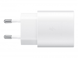 Принадлежност за смартфон SAMSUNG Charger 25W Travel Adapter USB Type C without cable White