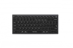 Клавиатура Безжична клавиатура A4TECH FBX51C FStyler, Bluetooth, 2.4 GHz, USB-C, БДС, Сива