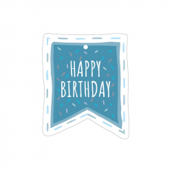 Продукт Gespaensterwald Етикет за подарък Happy Birthday, син