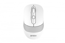 Мишка Безжична мишка A4tech FB10C Fstyle Grayish White , Bluetooth, 2.4GHz, Бял
