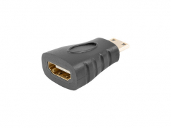 Кабел/адаптер Lanberg adapter HDMI (f) -- HDMI mini (m), black