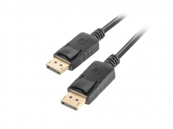 Кабел/адаптер Lanberg display port M-M cable 5m 4K, black