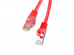 Медна пач корда Lanberg patch cord CAT.6 FTP 1m, red