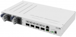 Комутатор/Суич Switch MikroTik CRS504-4XQ-IN, 64 MB RAM, 4 x 100G QSFP28, 1 x 100M, L5
