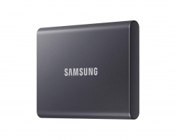 Хард диск / SSD Външен SSD Samsung T7 Titan Grey SSD 1000GB USB-C, Сив