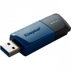 KINGSTON DTXM-64GB 64GB DataTraveler Exodia M USB slider cap USB 3.2 Gen2, Синя