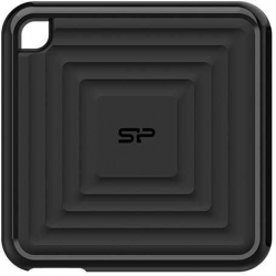Хард диск / SSD Външен SSD Silicon Power PC60, 960GB, USB 3.2 Gen2 Type-C, Черен