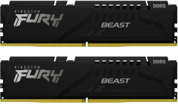 Памет Kingston DRAM 64GB 5600MT-s DDR5 CL40 DIMM (Kit of 2) FURY Beast Black