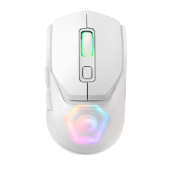 Мишка Marvo геймърска мишка FIT PRO Mouse, White