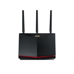 Безжичен рутер ASUS RT-AX86U Dual Band WiFi 6 AX5700 Gaming Router Mobile Game Mode