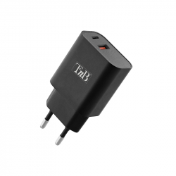 Кабел/адаптер TNB Зарядно устройство, USB-C, 100 - 240 V, черно