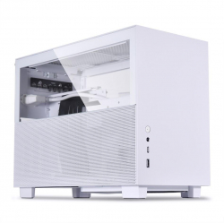 Кутия Кутия Lian Li Q58X4 PCIE 4.0 TG White ITX Mini Tower