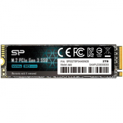 Хард диск / SSD SILICON POWER SSD Ace A60 2TB M.2 PCIe Gen3 x4 NVMe 2200-1600 Mb-s