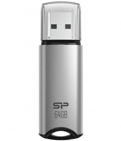 USB флаш памет SILICON POWER memory USB Marvel M02 64GB USB 3.0 Silver
