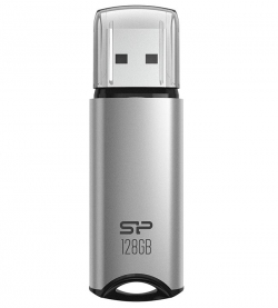 USB флаш памет SILICON POWER memory USB Marvel M02 128GB USB 3.0 Silver