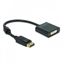 Кабел/адаптер Адаптер Delock 63482 DisplayPort мъжко - DVI женско