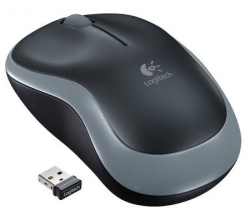 Мишка Logitech M185 Wireless Mouse for Notebook Gray