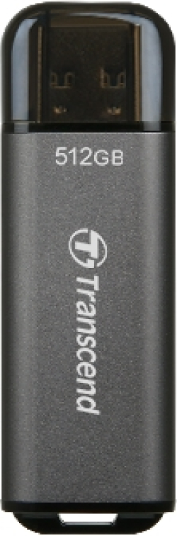 USB флаш памет Transcend JetFlash 920, 512GB, USB3.2, USB 3.2 Gen 1, USB Type-A, Сив