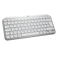 Клавиатура Безжична клавиатура Logitech MX Keys Mini, Bluetooth, USB-C, Pale Grey