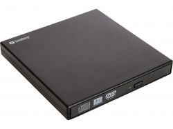 Оптично устройство Sandberg Външно записващо устройство за DVD - USB Mini DVD Burner