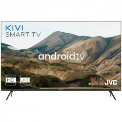 Телевизор 32" (81cm), KIVI HD LED TV, Google Android TV 9, HDR10, DVB-T2, DVB-C, WI-FI