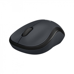 Мишка Logitech M220, USB, безжична, безшумна, черна