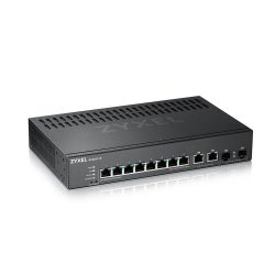 Комутатор/Суич Суич ZYXEL GS2220-10 мрежов суич Управляем L2 Gigabit Ethernet 10/100/1000, Черен