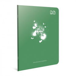 Gipta Тетрадка Tone, A4, бяла хартия, широки редове, PP корица