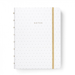 Канцеларски продукт Filofax Тефтер Moonlight, A5, бял